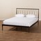 Baxton Studio Nano ModernBlack Finished Metal Platform Bed-Full 194-12298-ZORO - alternate 5